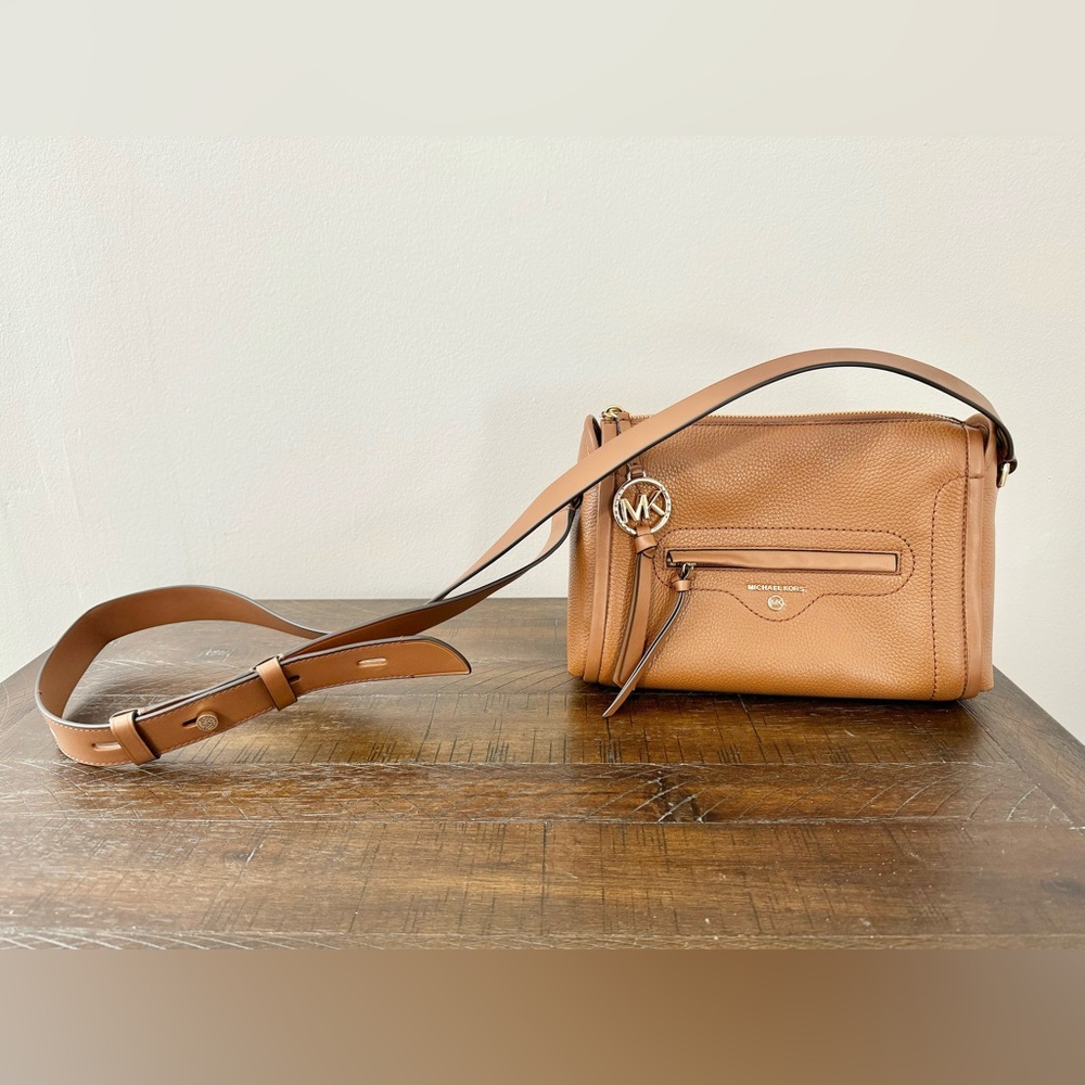 Michael Kors Handbag, Carine Brown Leather